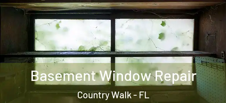  Basement Window Repair Country Walk - FL